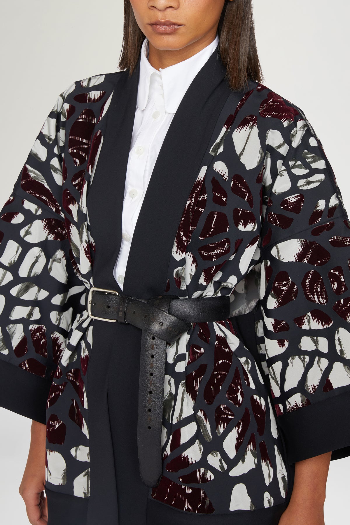 Kimono with Roses