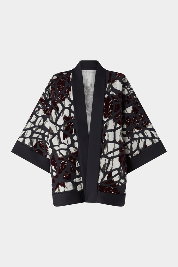 Kimono with Roses