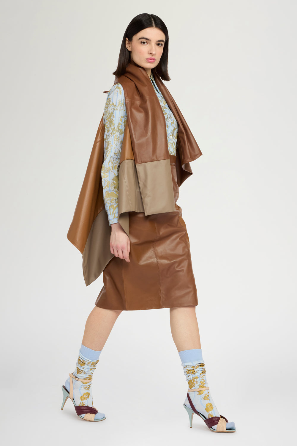 Gavoi Color-Block in Leather