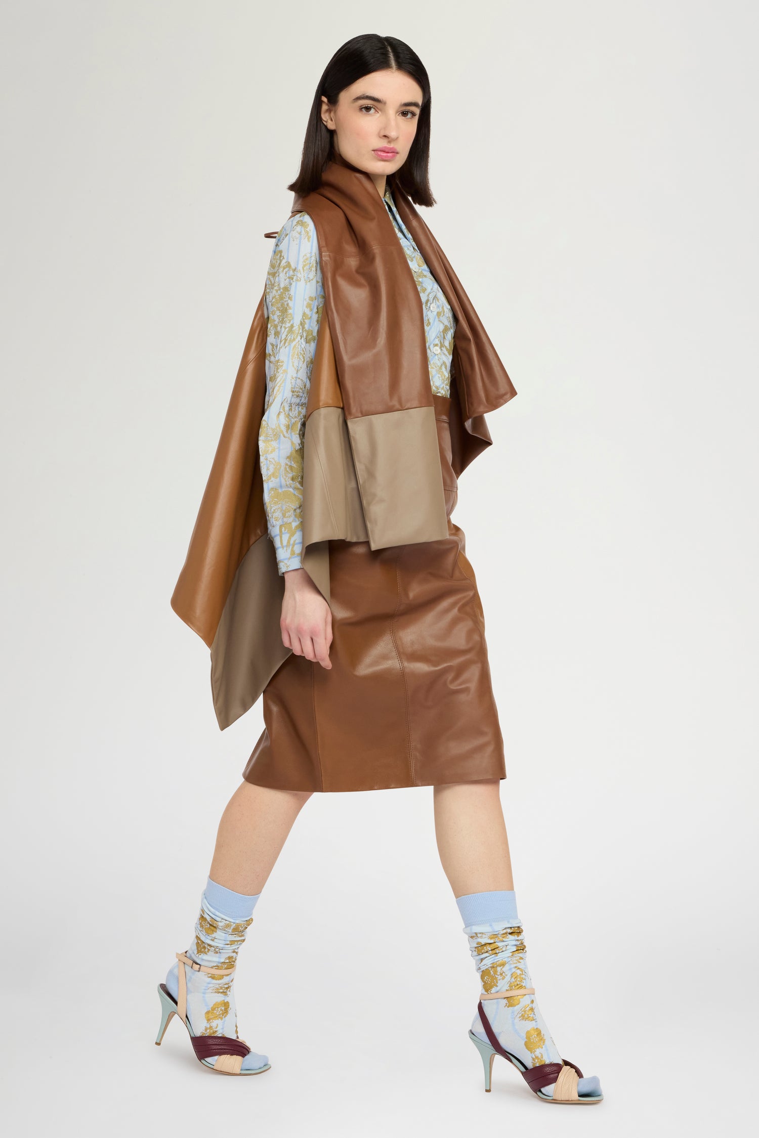 Gavoi Color-Block in Leather