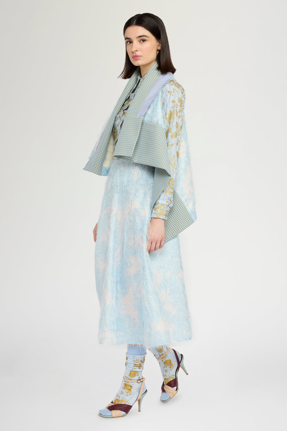 Gavoi con Patchwork e Tessuti Misti