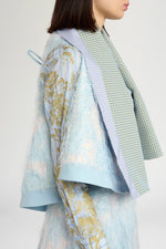 Round-cut Patchwork Gavoi with Mixed Fabrics