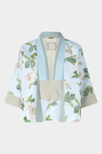Short Kimono with Floral Print