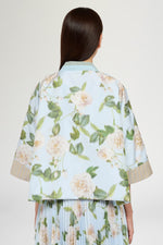 Short Kimono with Floral Print