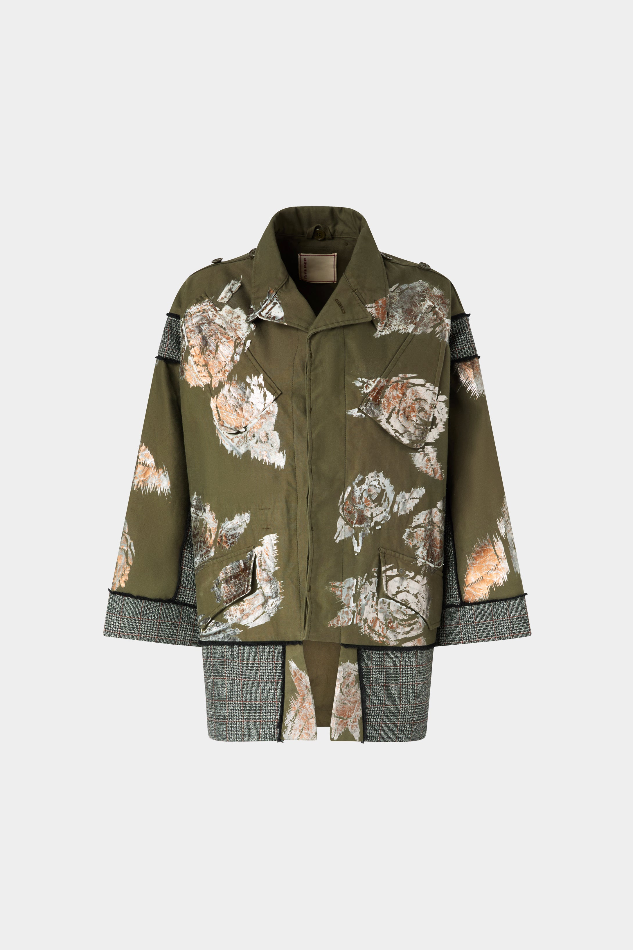 Rose Patchwork Parka