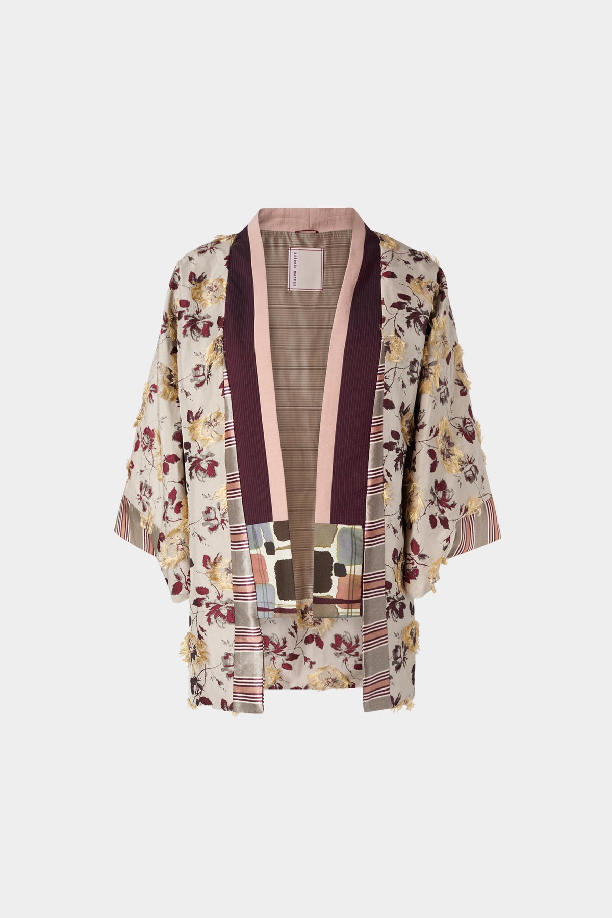 Kimono con Patchwork Floreale
