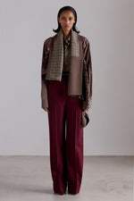 Patchwork Draped Gavoi Cape