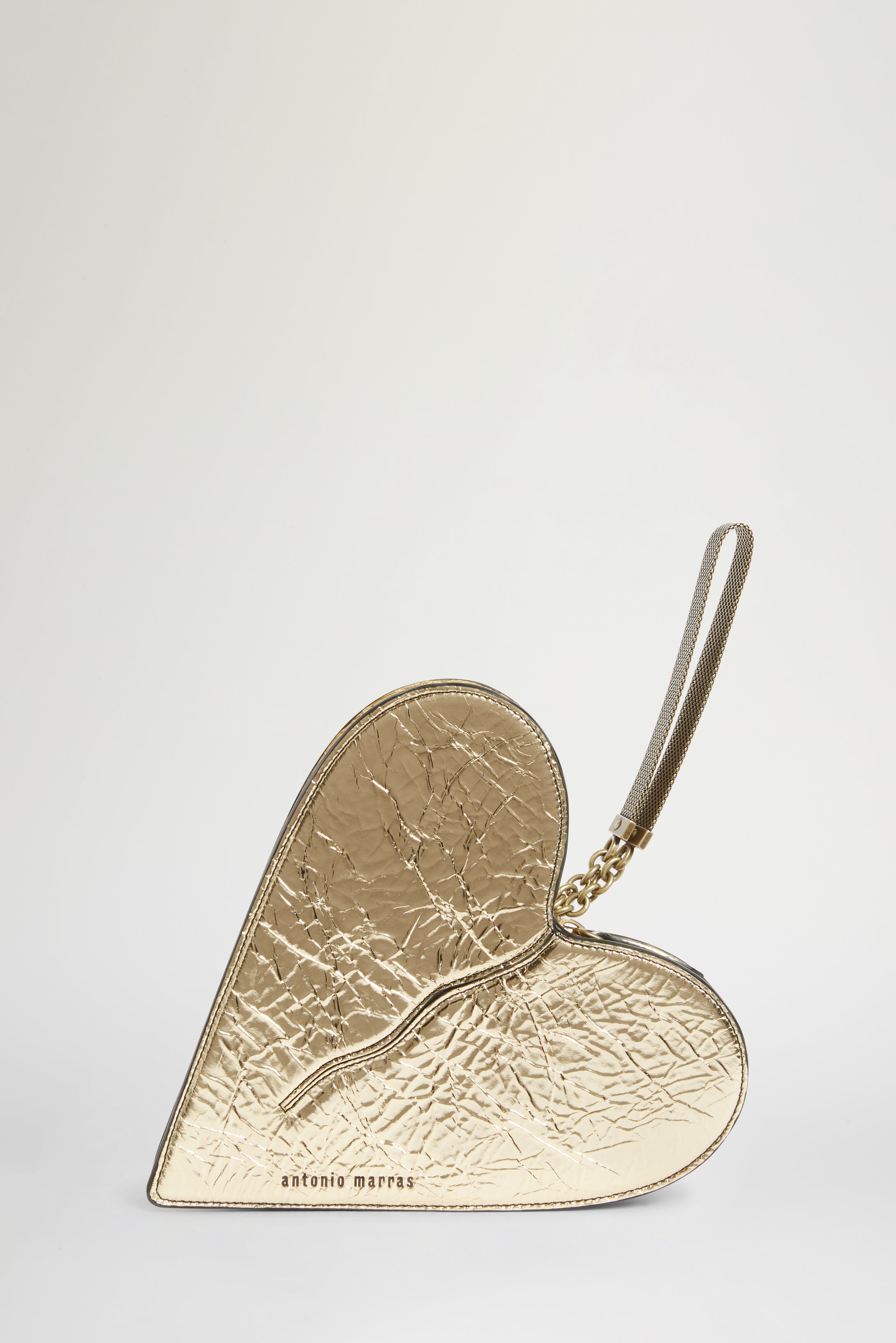 Heart Clutch Gold