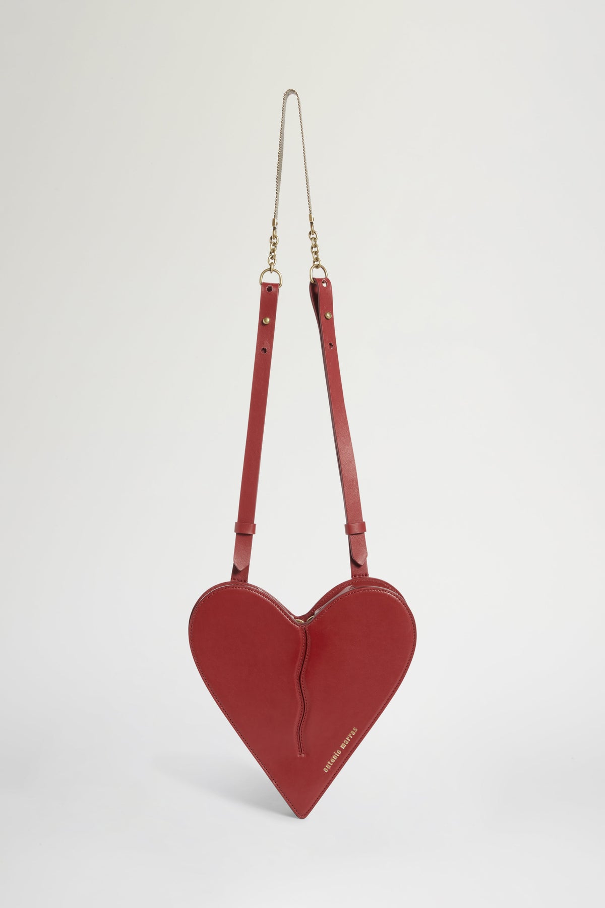 Borsa Cuore a Tracolla Bordeaux