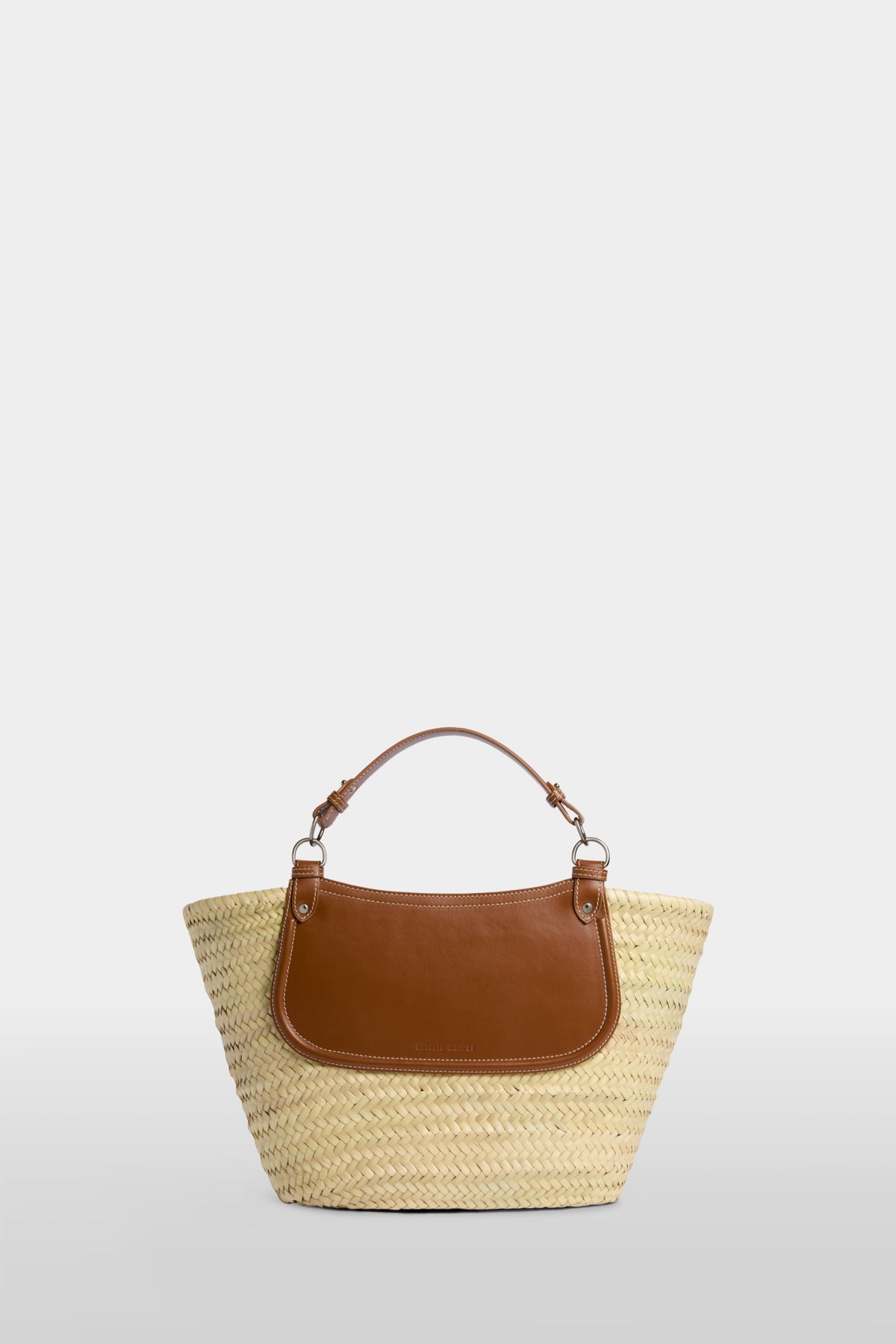 Brown Large Straw Bag