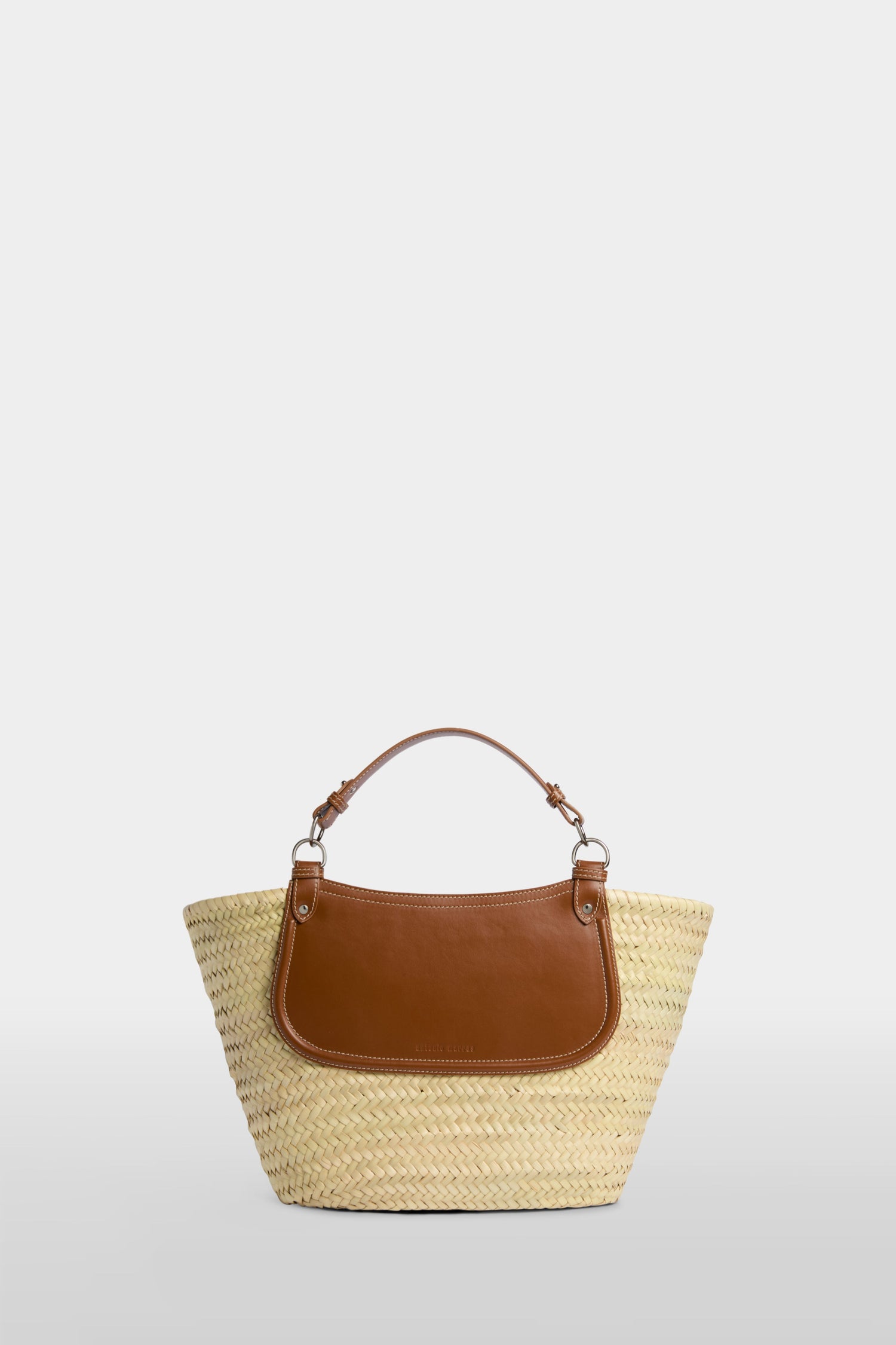 Borsa di Paglia Grande Marrone