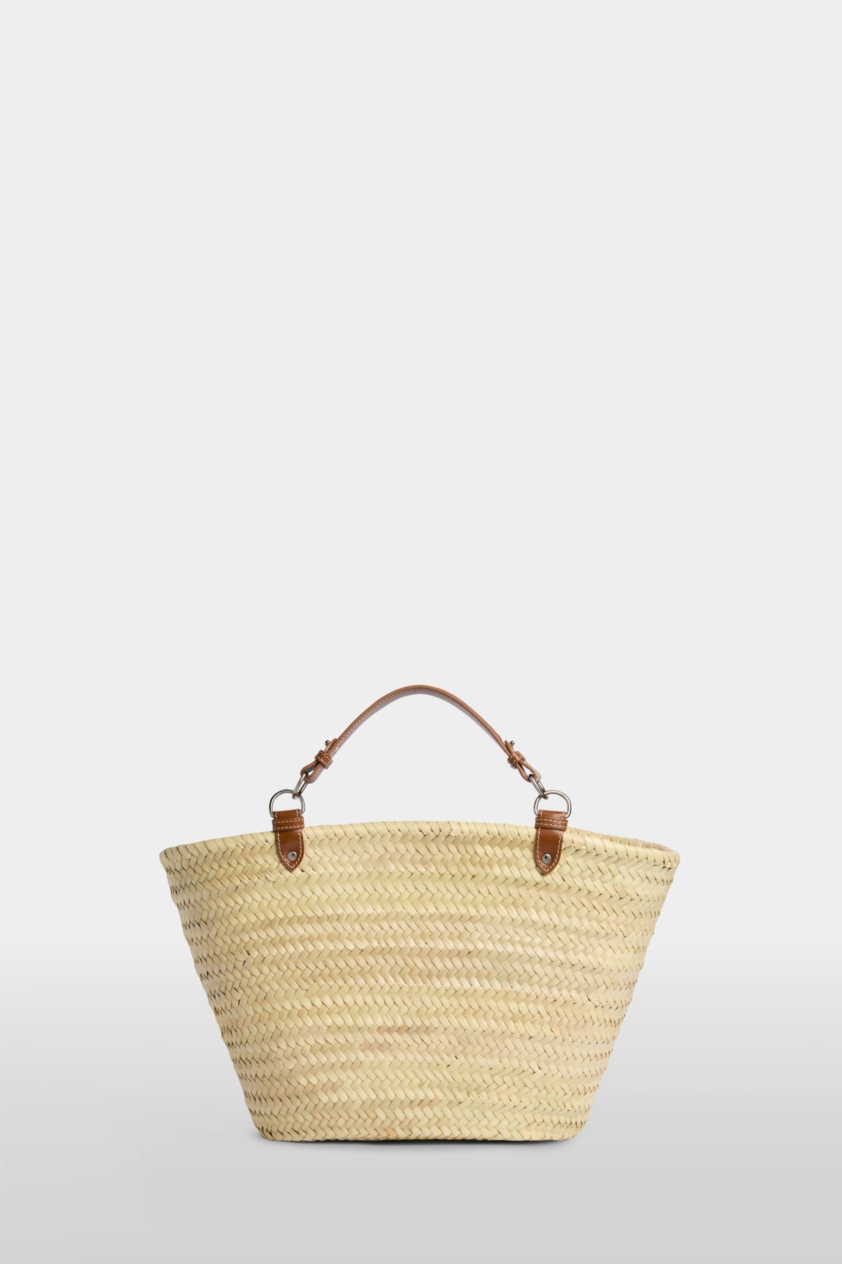 Brown Large Straw Bag