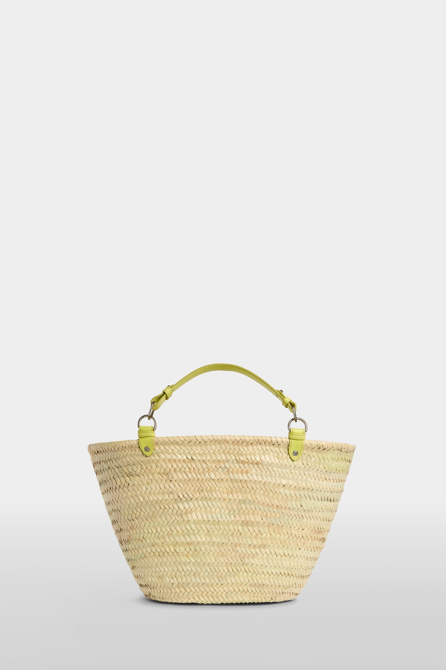 Yellow Large Straw Bag