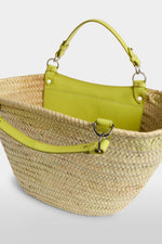 Yellow Large Straw Bag