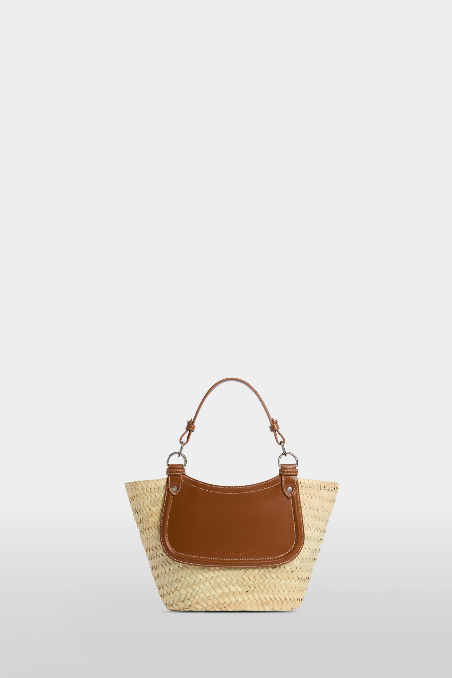 Borsa di Paglia Media Marrone
