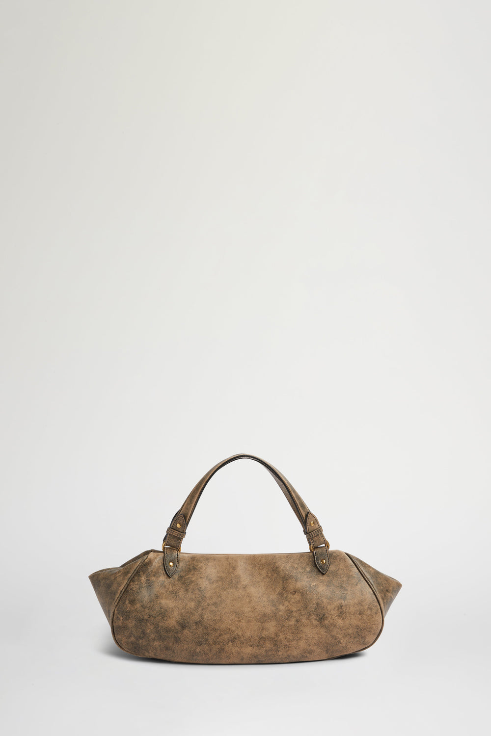 Brown Antine Vintage-Effect Bag