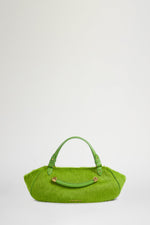 Green Antine Pony-Effect Bag