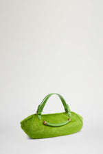 Green Antine Pony-Effect Bag