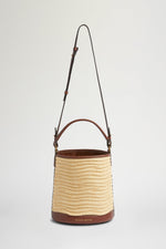 Borsa Consuelo in Rafia Beige