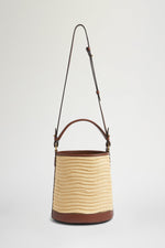 Borsa Consuelo in Rafia Beige