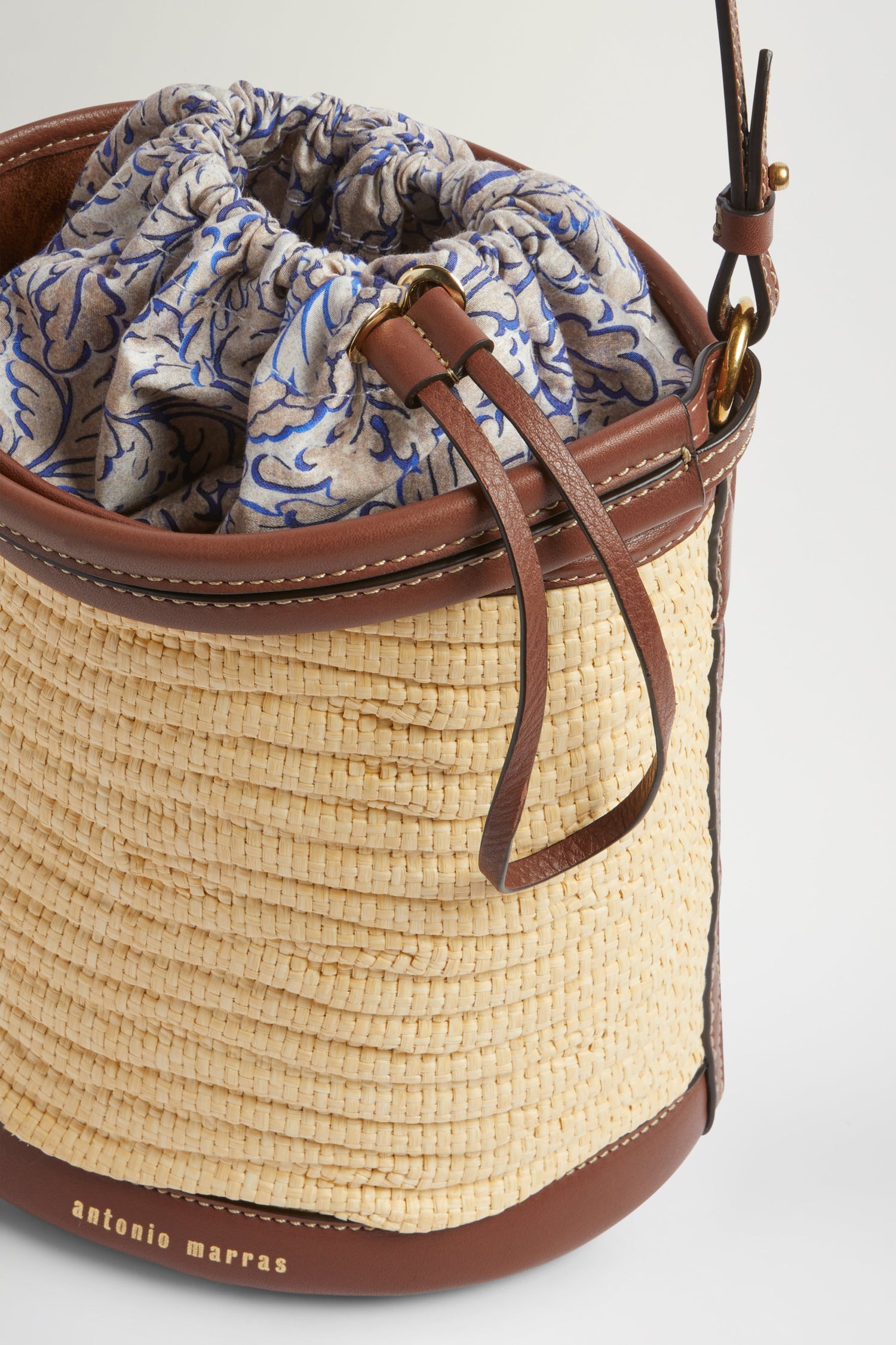 Borsa Consuelo in Rafia Beige
