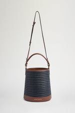 Consuelo Bag in Blue Raffia