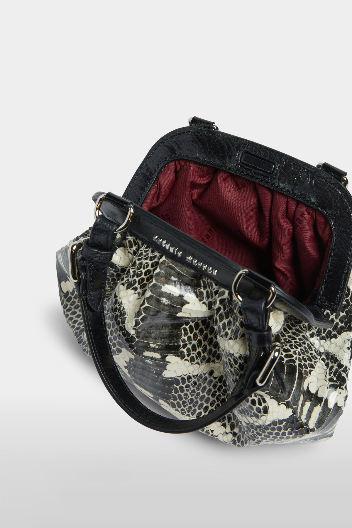 Borsa Rosalia Nera & Bianca