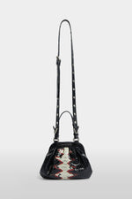 Borsa Rosalia Nera & Bordeaux