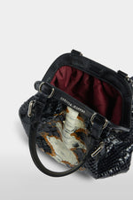Borsa Rosalia Nera e Ambra