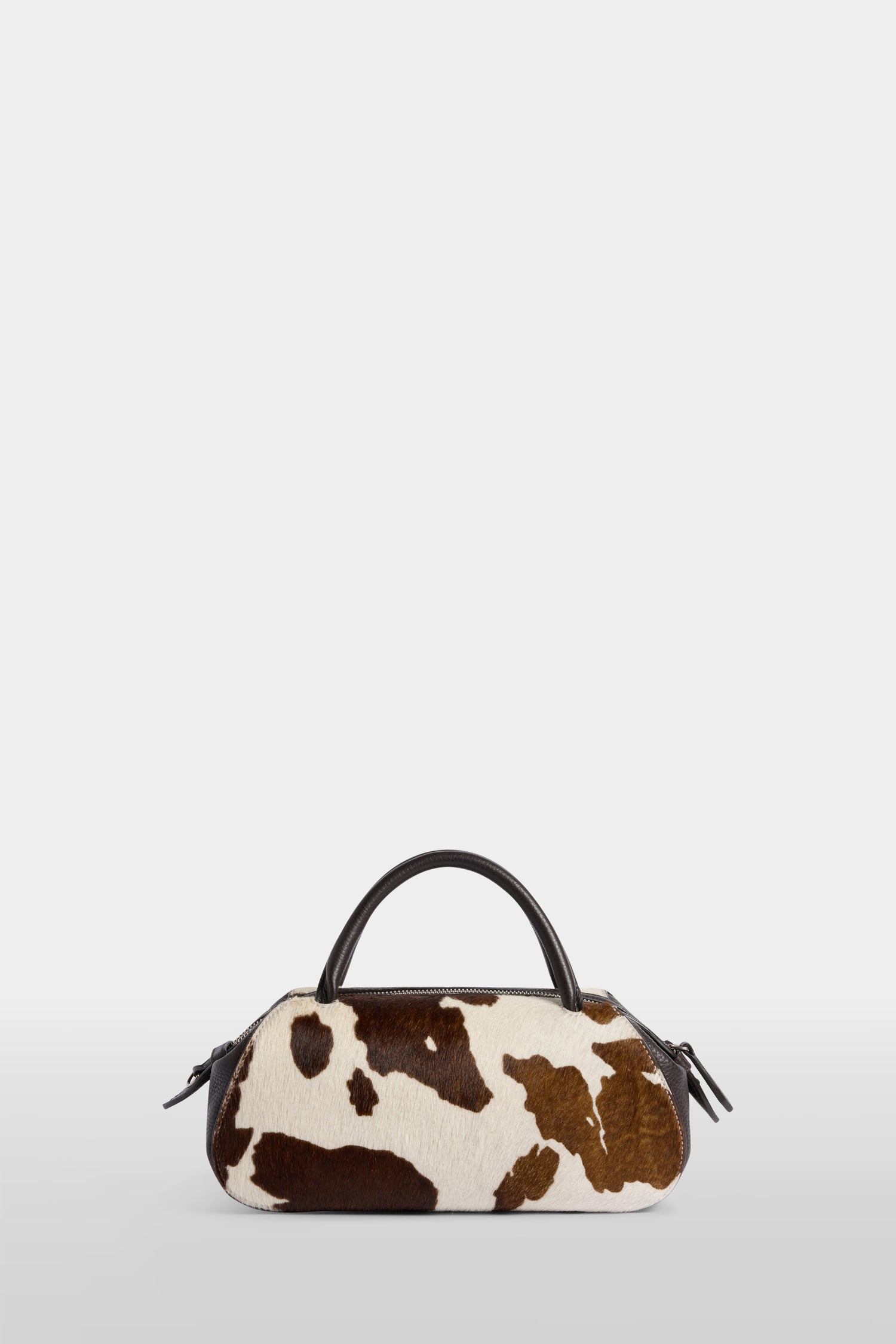 Antine Bag Small in Cavallino con Stampa Mucca