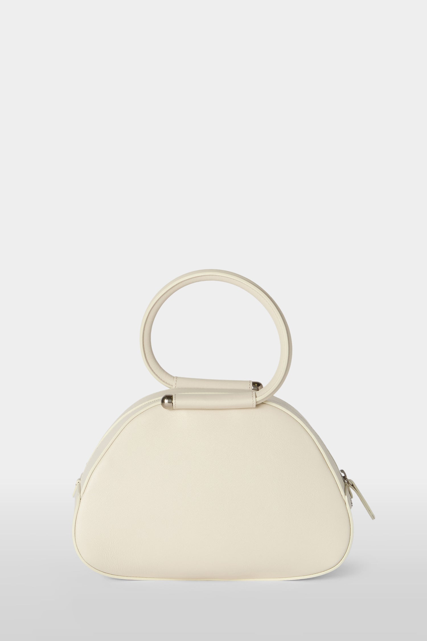 Caragol Bag Avorio con Pizzo e Ricamo