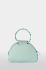 Turquoise Caragol Bag with Embroidery