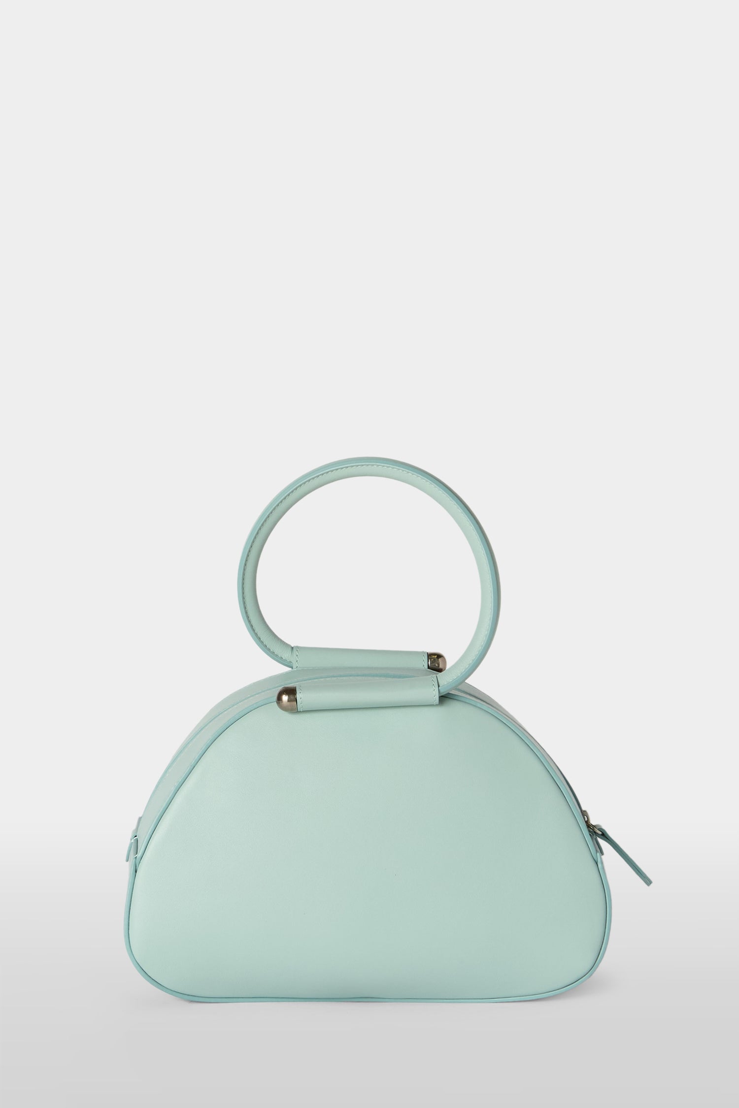 Turquoise Caragol Bag with Embroidery
