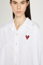 Broken Heart Shirt White