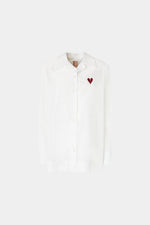 Broken Heart Shirt White