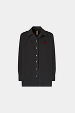 Camicia Cuore Spezzato Nera