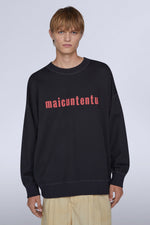 Maicuntentu Black Sweatshirt