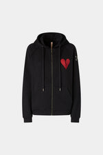 Broken Heart Hoodie with Zip