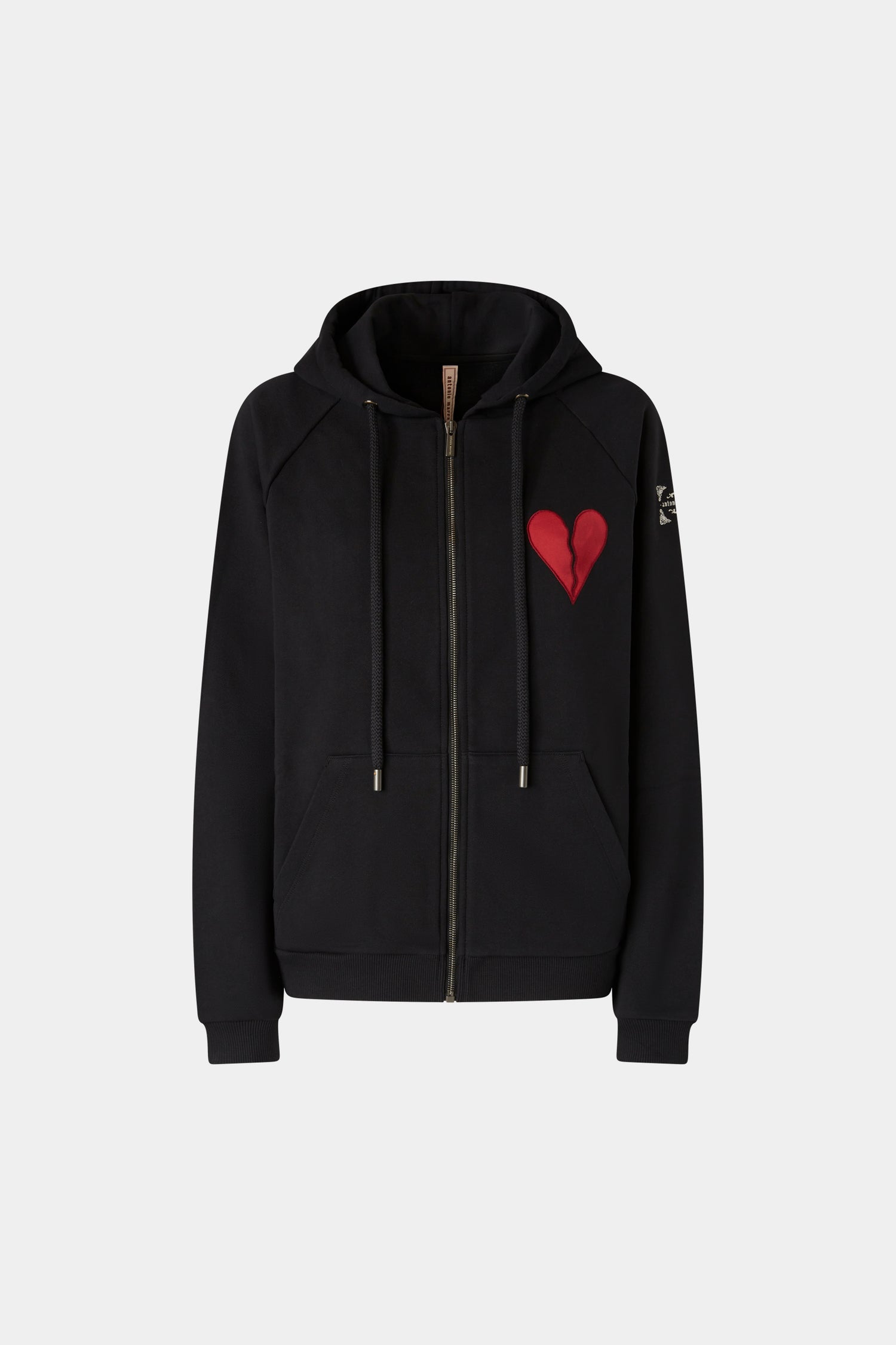 Broken Heart Hoodie with Zip