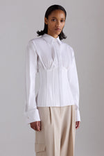 Camicia Bianca con Fiocco