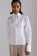Camicia Bianca con Fiocco