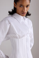Camicia Bianca con Fiocco