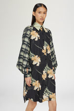 Shirtdress Ibiscus Print