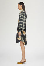 Shirtdress Ibiscus Print