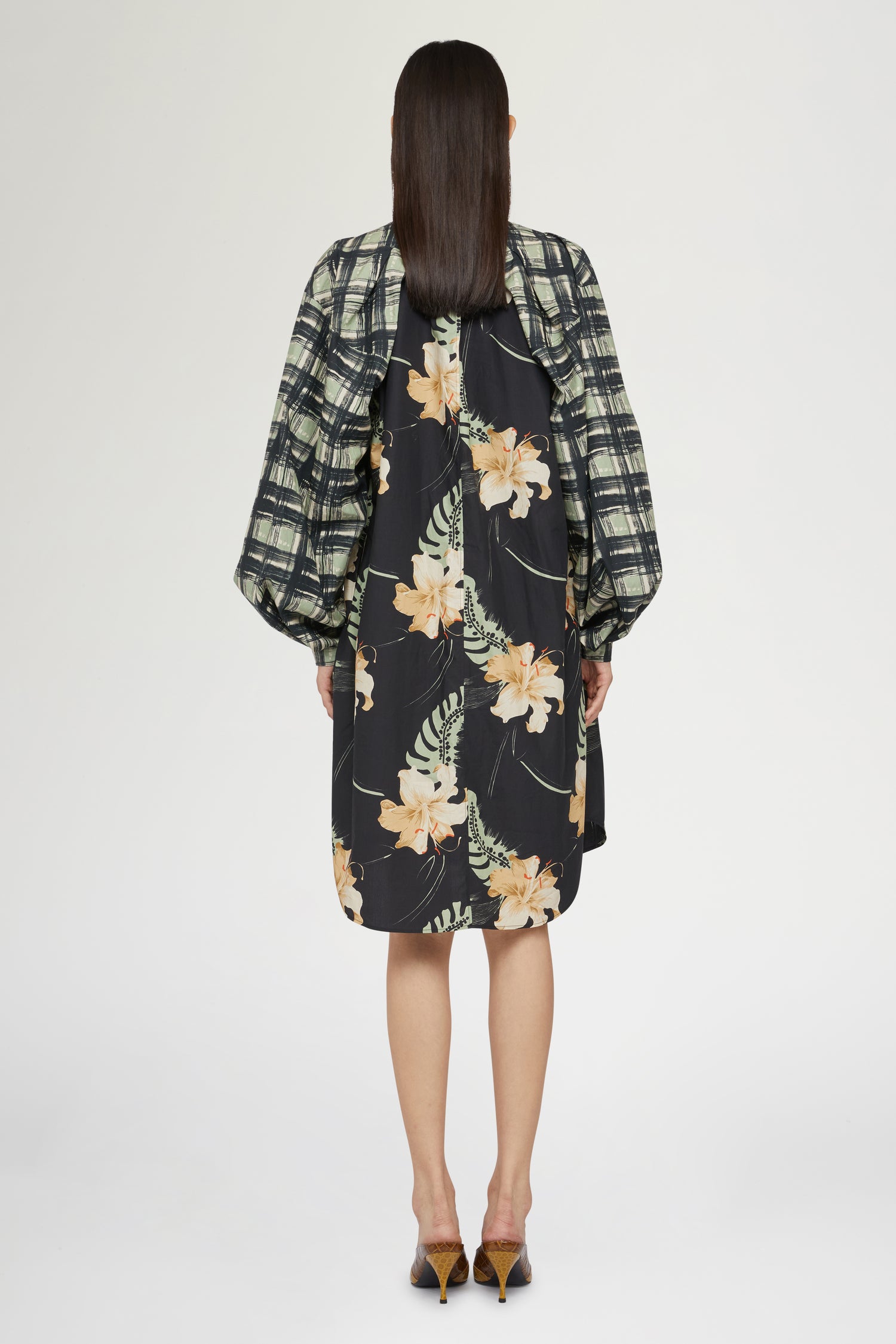 Shirtdress Ibiscus Print
