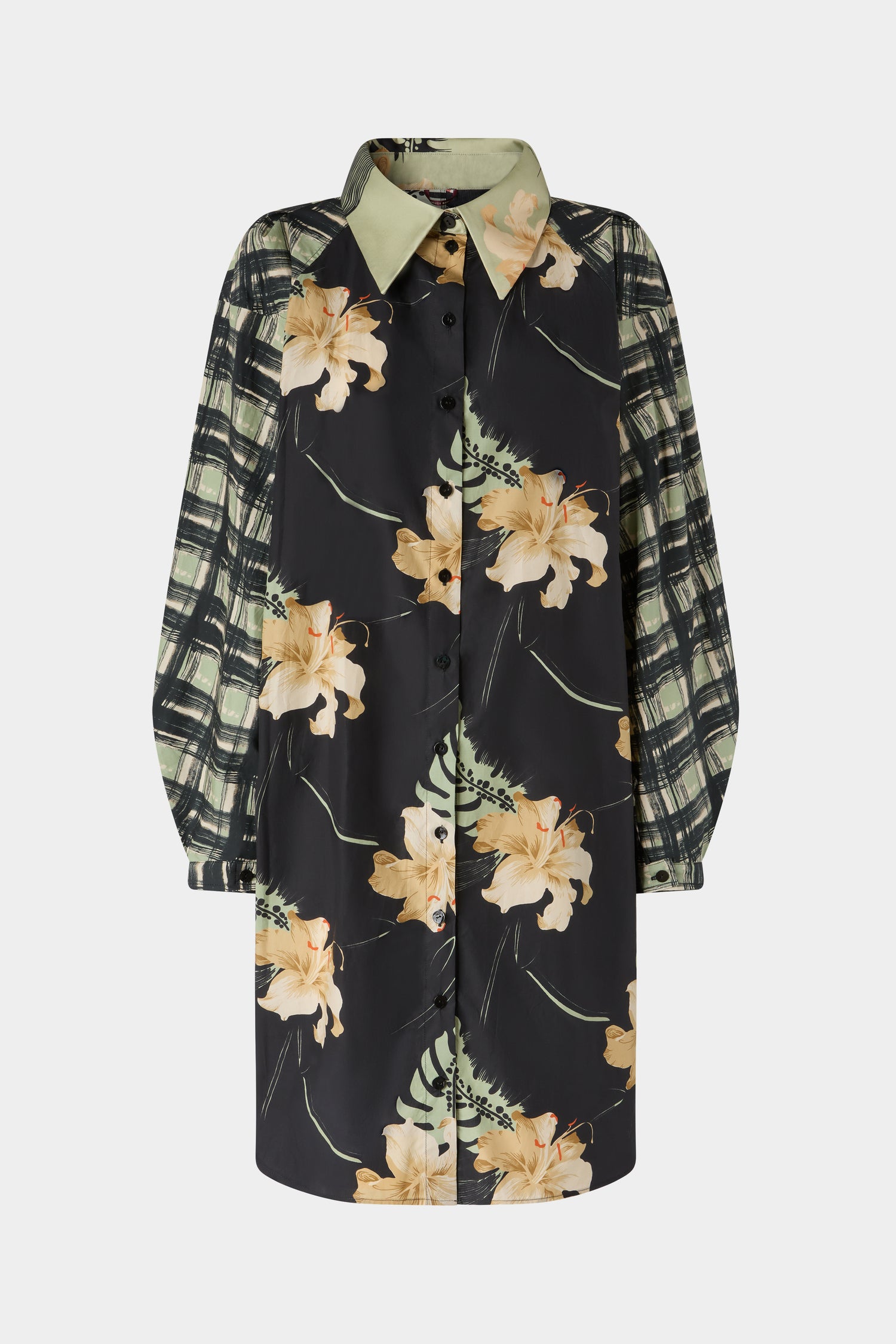 Shirtdress Ibiscus Print