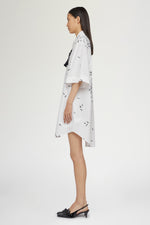 Abito Camicia con Stampa Formiche