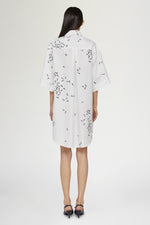 Abito Camicia con Stampa Formiche