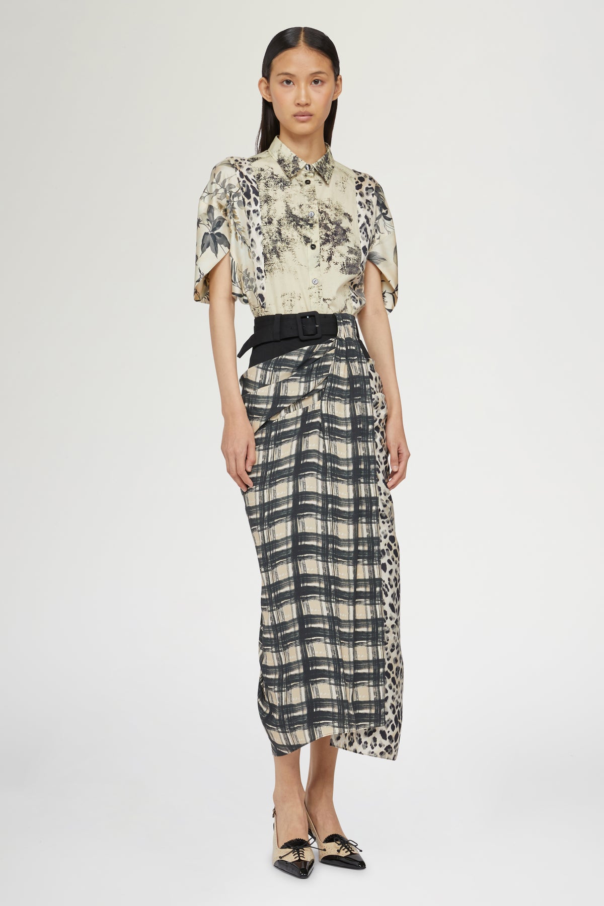 Camicia Stampa Tropicale