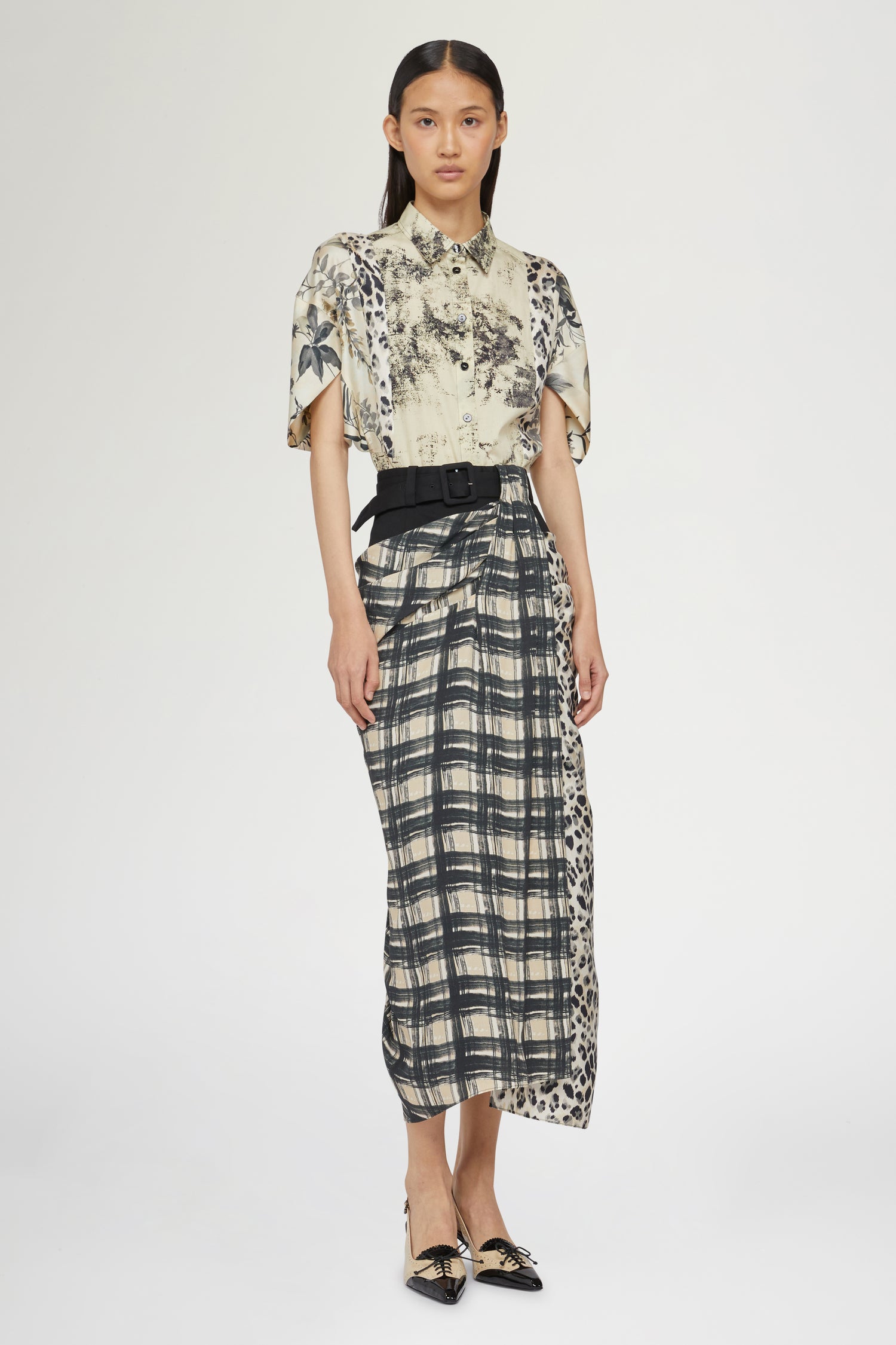 Camicia Stampa Tropicale
